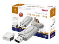 Sitecom Wireless Network USB Adapter 54 g (WL-169)